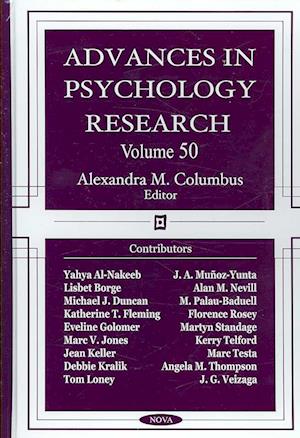 Advances in Psychology Research