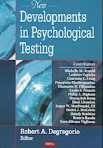 New Developments in Psychological Testing