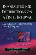 Inequalities for Distributions on a Finite Interval