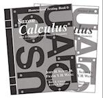Saxon Calculus Answer Key & Tests 2nd Edition