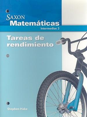 Saxon Math Intermediate 3 Spanish