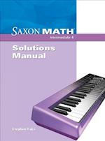 Saxon Math Intermediate 4