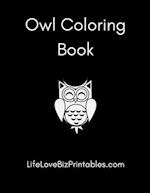 Owl Coloring Book