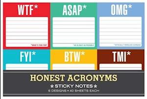 Knock Knock Honest Acronyms: Sticky Note Packet
