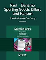 Paul V. Dynamo Sporting Goods, Dillon, and Hanson