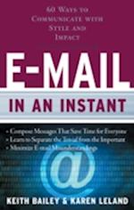 E-MAIL IN AN INSTANT - eBook