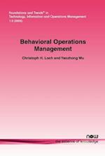 Behavioral Operations Management