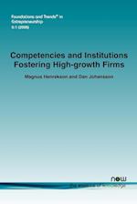 Competencies and Institutions Fostering High-Growth Firms