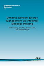 Dynamic Network Energy Management Via Proximal Message Passing