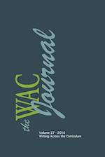 WAC Journal 27 (Fall 2016)