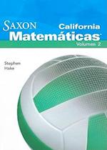 California Saxon Matematicas