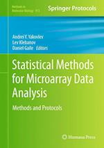 Statistical Methods for Microarray Data Analysis