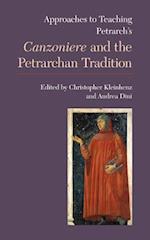 Approaches to Teaching Petrarch's Canzoniere and the Petrarchan Tradition