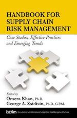 Handbook for Supply Chain Risk Management