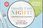 Family Fun Night Conversation Starters Placemats