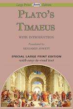 Timaeus (Large Print Edition)