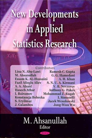 New Developments in Applied Statistics Research