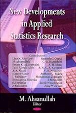 New Developments in Applied Statistics Research