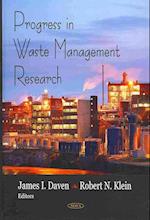 Progress in Waste Management Research