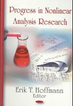 Progress in Nonlinear Analysis Research