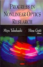 Progress in Nonlinear Optics Research