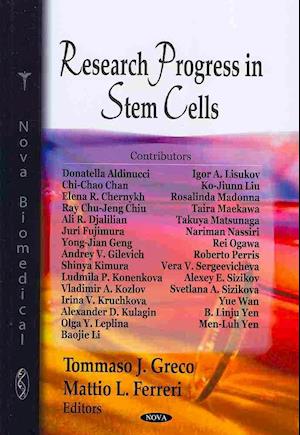 Research Progress in Stem Cells