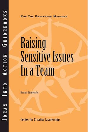 Raising Sensitive Issues in a Team