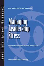 Managing Leadership Stress