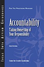 Accountability: Taking Ownership of Your Responsibility