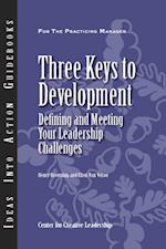Three Keys to Development: Defining and Meeting Your Leadership Challenges
