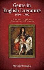 Genre in English Literature, 1650-1700