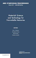 Materials Science and Technology for Nonvolatile Memories: Volume 1071