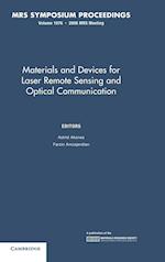 Materials and Devices for Laser Remote Sensing and Optical Communication: Volume 1076