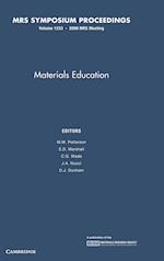 Materials Education: Volume 1233
