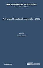 Advanced Structural Materials—2013: Volume 1611