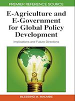 E-Agriculture and E-Government for Global Policy Development