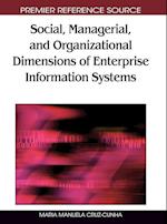 Social, Managerial, and Organizational Dimensions of Enterprise Information Systems