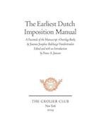 The Earliest Dutch Imposition Manual – Facsimile of the Manuscript Overslag–Boek by Joannes Josephus Balthazar Vanderstraelen