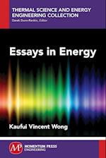 Essays in Energy