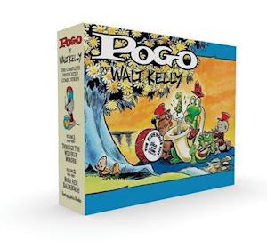 Pogo the Complete Syndicated Comic Strips Box Set: Volume 1 & 2: Through the Wild Blue Wonder and Bona Fide Balderdash