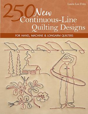 250 New Continuous-Line Quilting Designs-Print-on-Demand-Edition