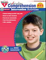 Everyday Comprehension Intervention Activities, Grade 4 [With CDROM]