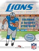 Detroit Lions Coloring & Activity Storybook