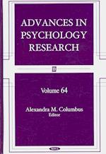 Advances in Psychology Research