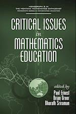 Critical Issues In Mathematics Education (PB)