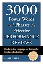 3,000 Power Words, Phrases, and Sentences for Effective Performance Reviews