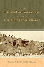 An 1860 English-Hopi Vocabulary Written in the Deseret Alphabet