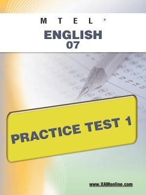 Mtel English 07 Practice Test 1