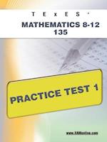 Texes Mathematics 8-12 135 Practice Test 1