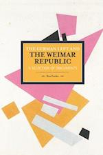 German Left and the Weimar Republic: A Selection of Documents 